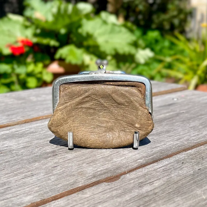 Small Brown Coin Purse