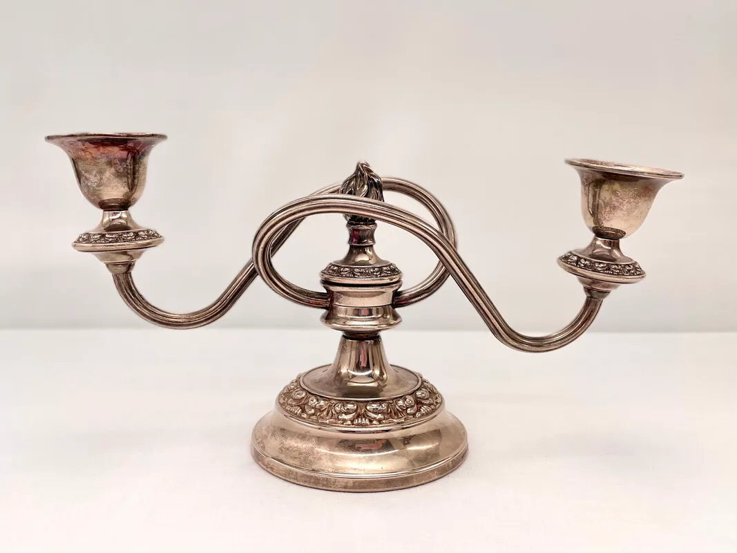 Edwardian Style Two-Pronged Candelabra 2