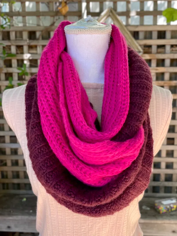Pink Eternity Scarf