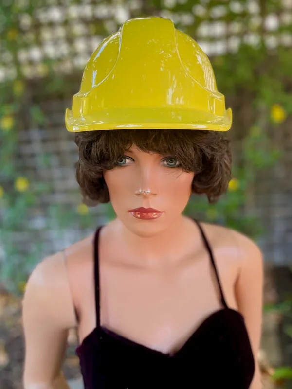 Adjustable Yellow Hard Hat