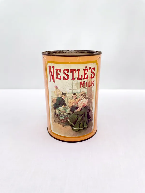 Vintage Nestle Instant Milk Tin