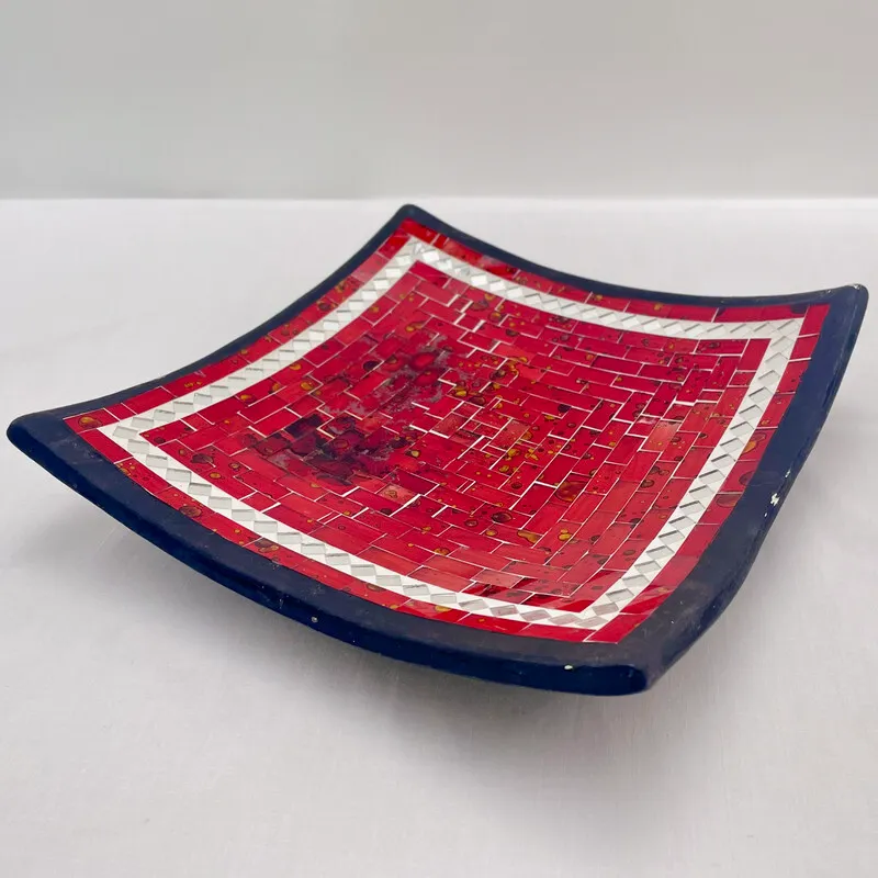 Large Mosaic Tile Dish