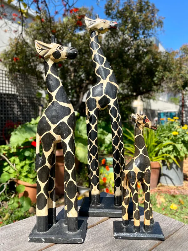 Wooden Giraffes