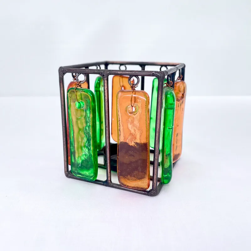 Decorative Glass Tealight Holder
