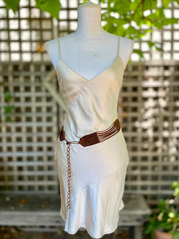 Art Deco Style Beaded Belt