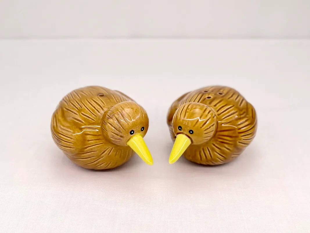 Kiwi Bird Salt & Pepper Shakers