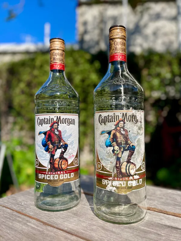 Captain Morgan Rum Bottles 1L