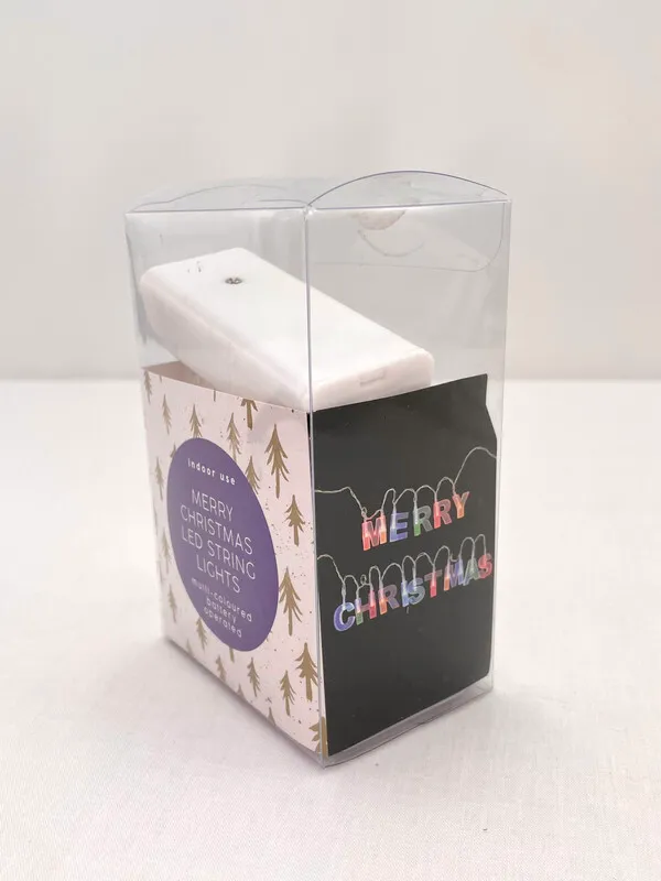 "Merry Christmas" LED String Lights