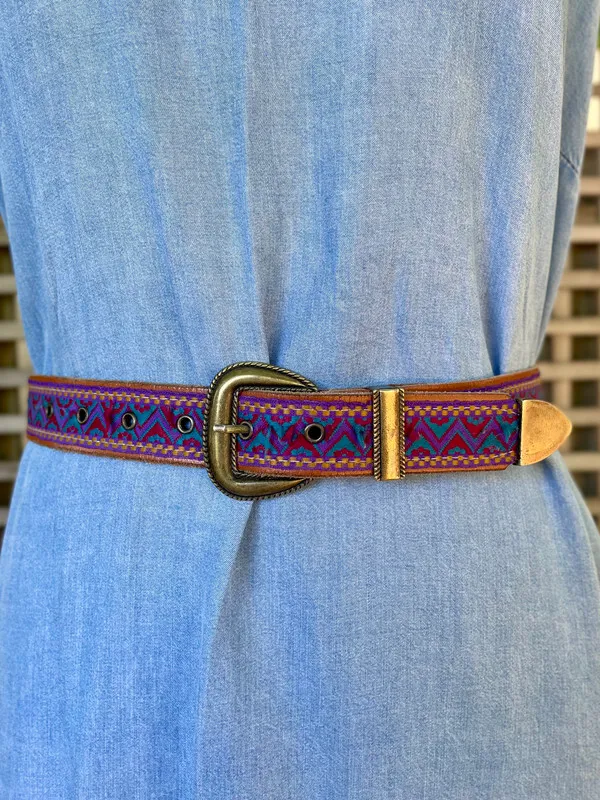 Tribal Patterened Belt