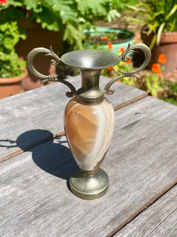 Small Marble Vintage Vase