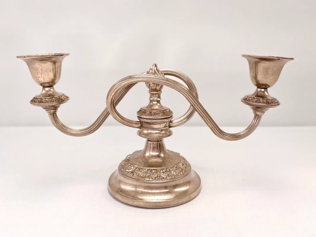 Edwardian Style Two-Pronged Candelabra 1
