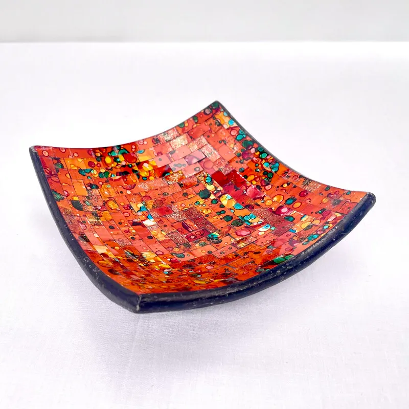 Small Mosaic Tile Dish