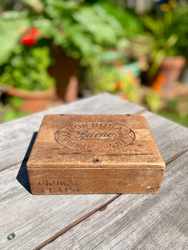 Vintage Wooden Box 1