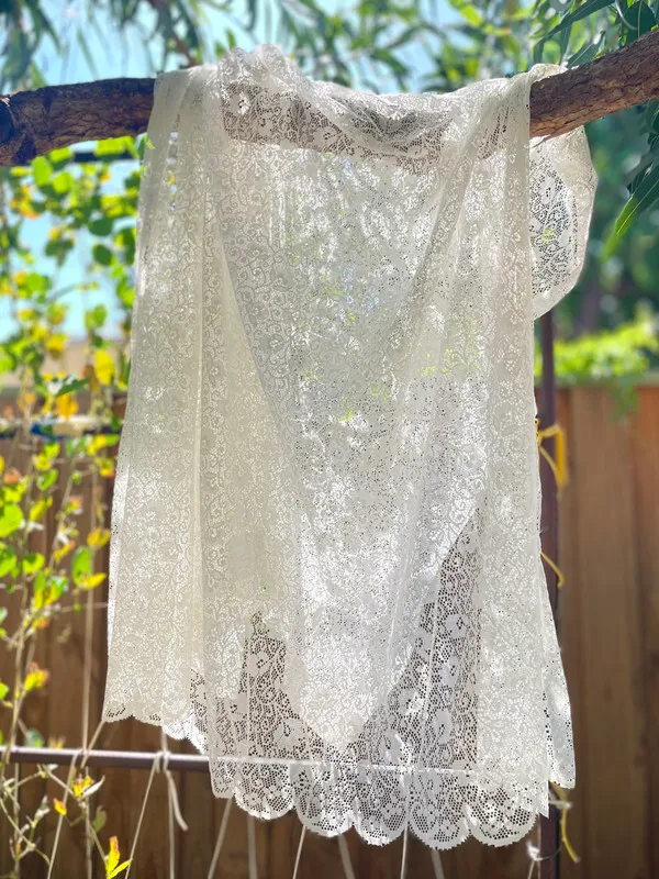 White Lace Curtains 2