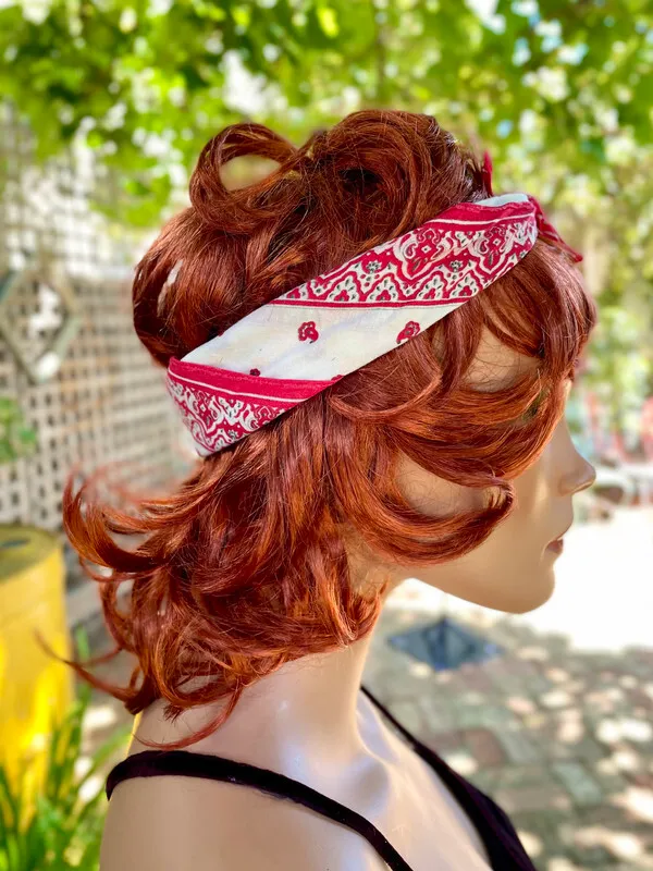 Red Paisley bandana