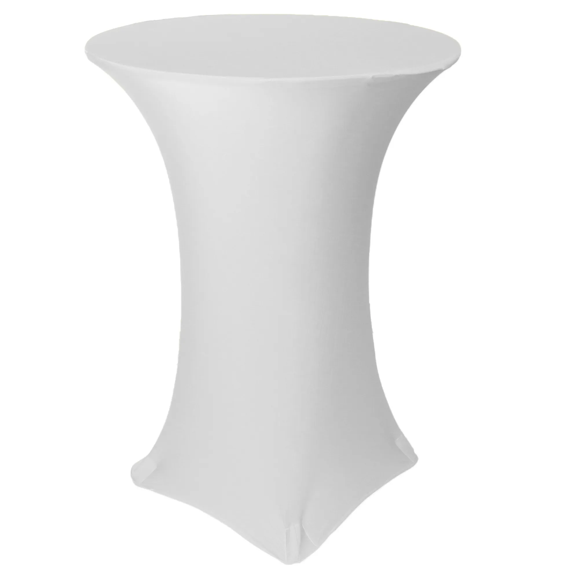 32in Cocktail Table Stretch Linen (White)