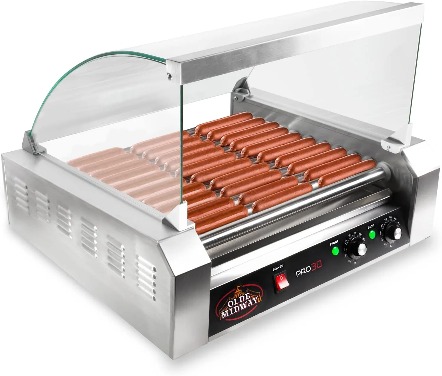 Commercial Hotdog Rolling Grill