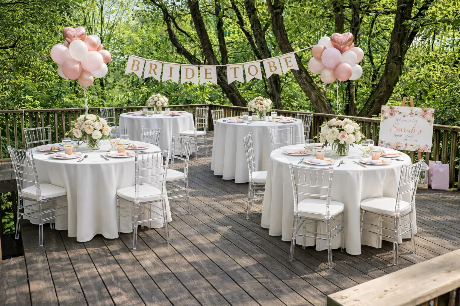 Treehouse Top Floor - WEDDING SHOWER (25 Guests) 