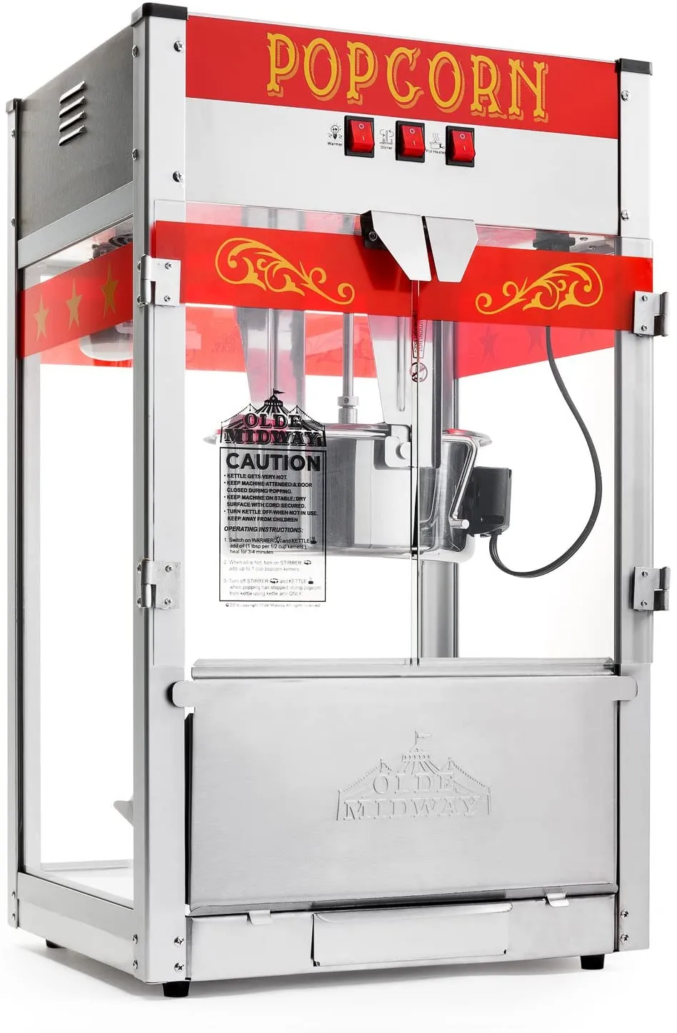 Commercial Popcorn Machine 