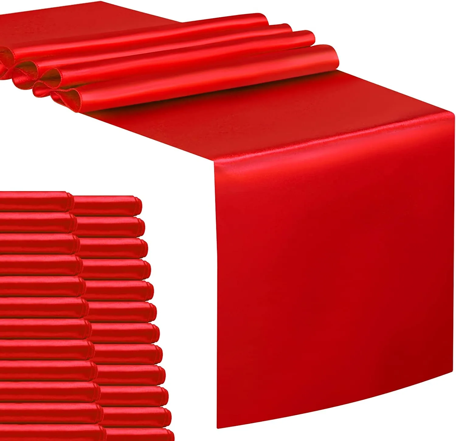 Table Runner (12in x 108in) - CLASSIC RED