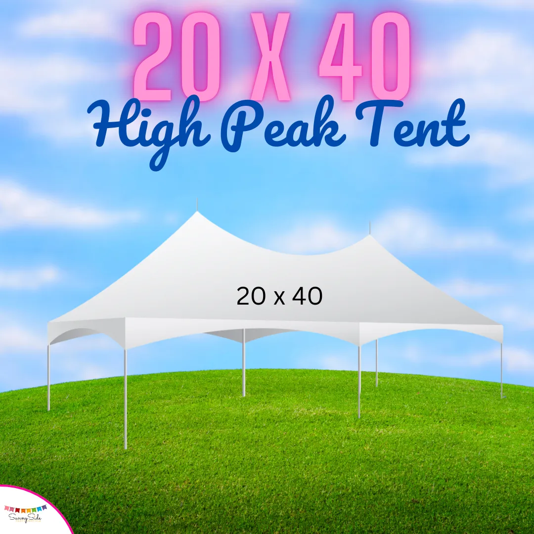 20x40 High Peak Frame Tent 