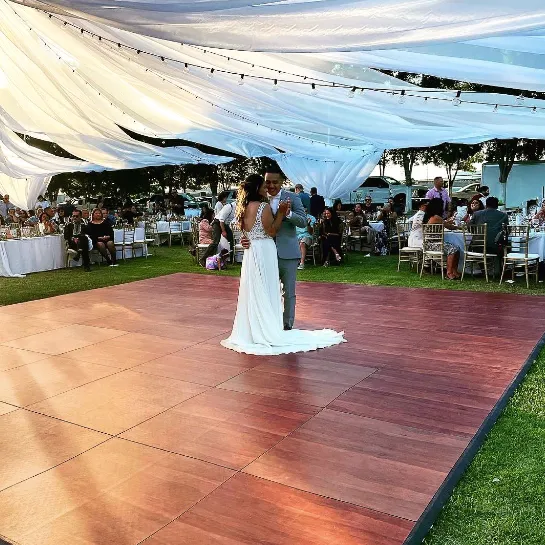 Dance Floor (15ft x 15ft) + Subfloor - OUTDOOR EVENTS 