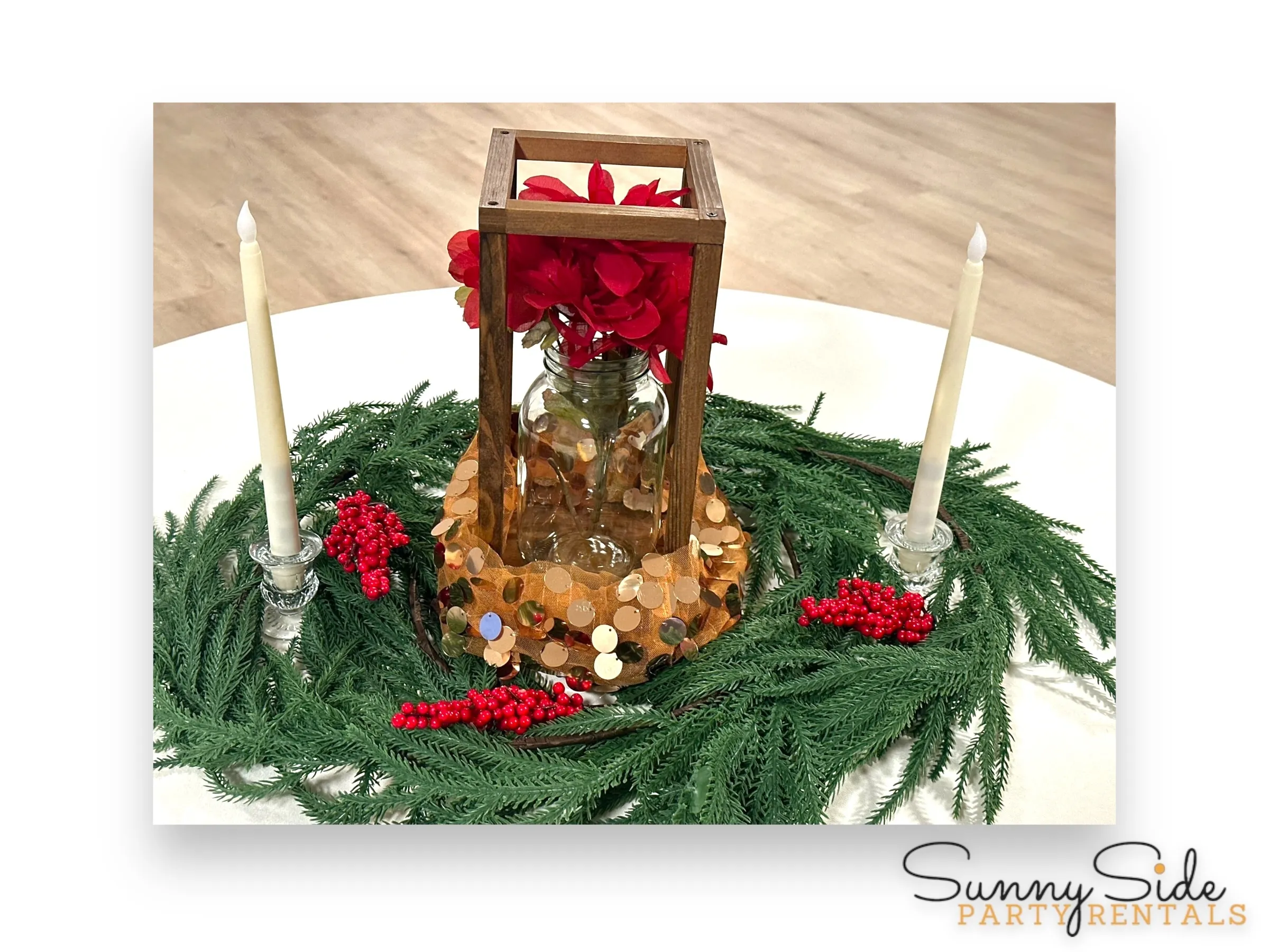 CENTERPIECE SET - Pine Garland Set #9