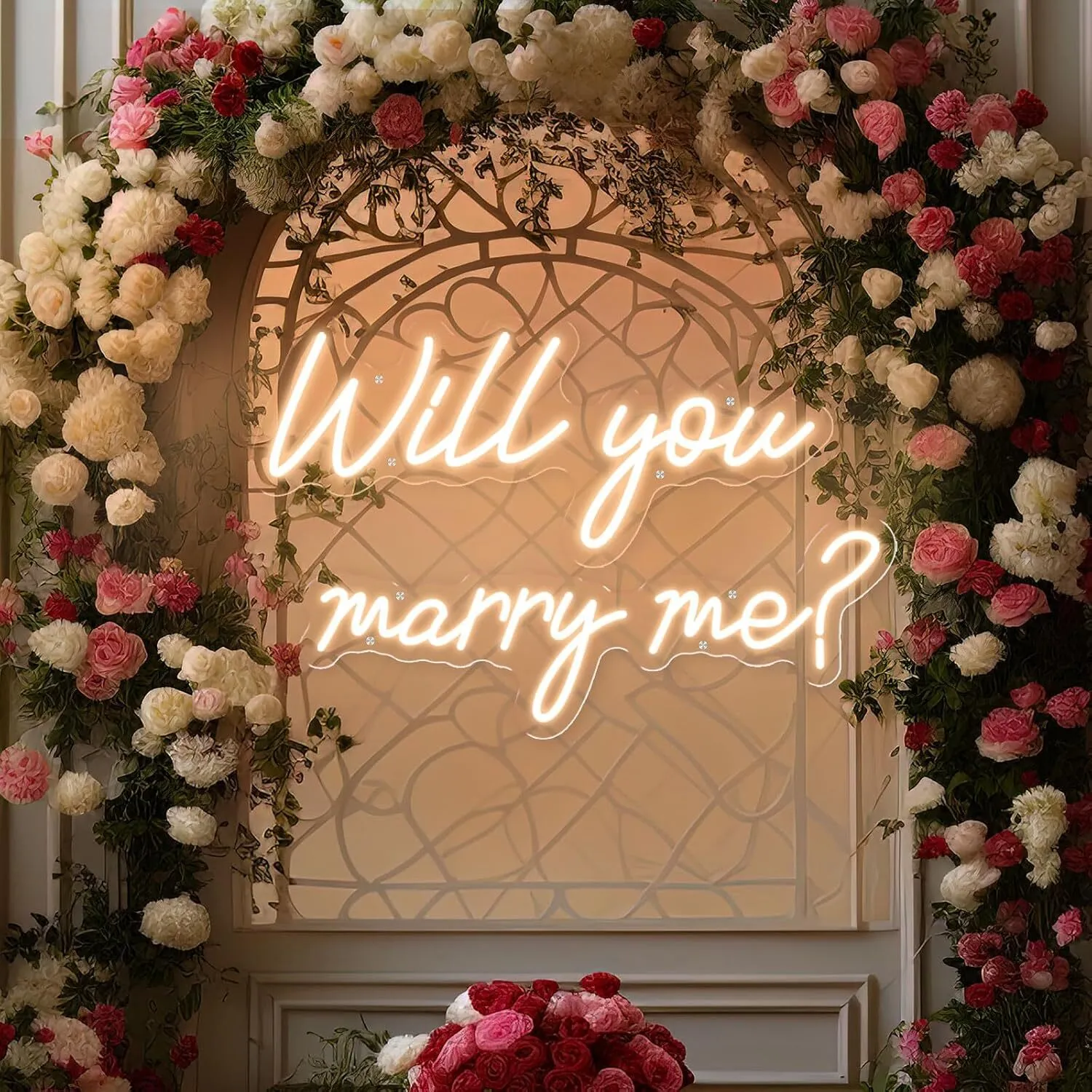 Light Up Sign - "Will You Marry Me?" 