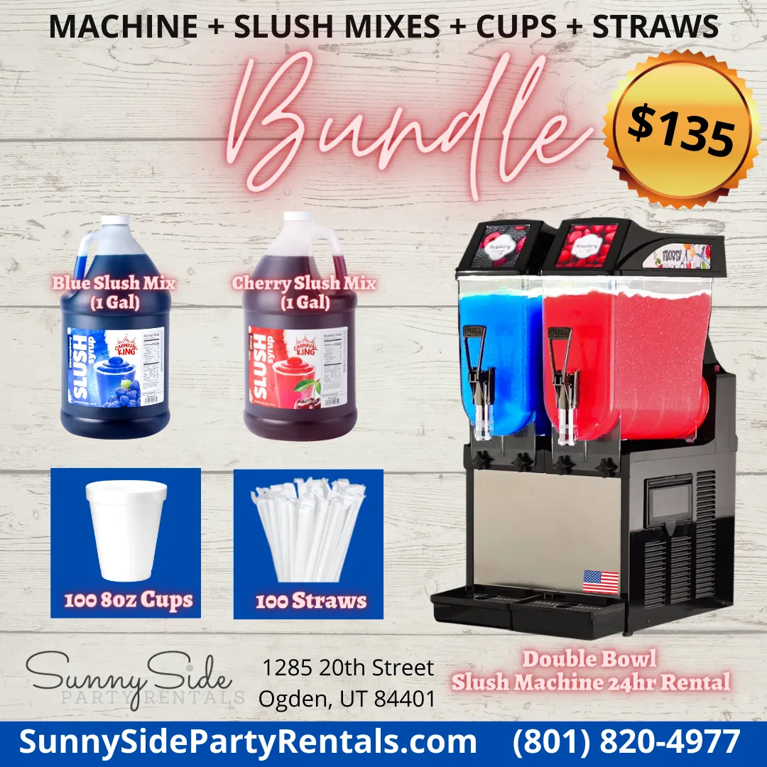 Red & Blue Slush Party Bundle