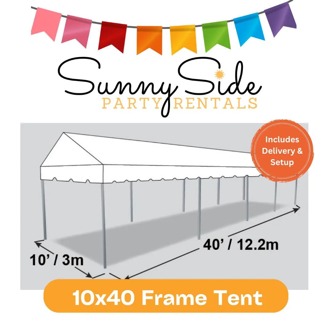 10x40 Frame Tent 