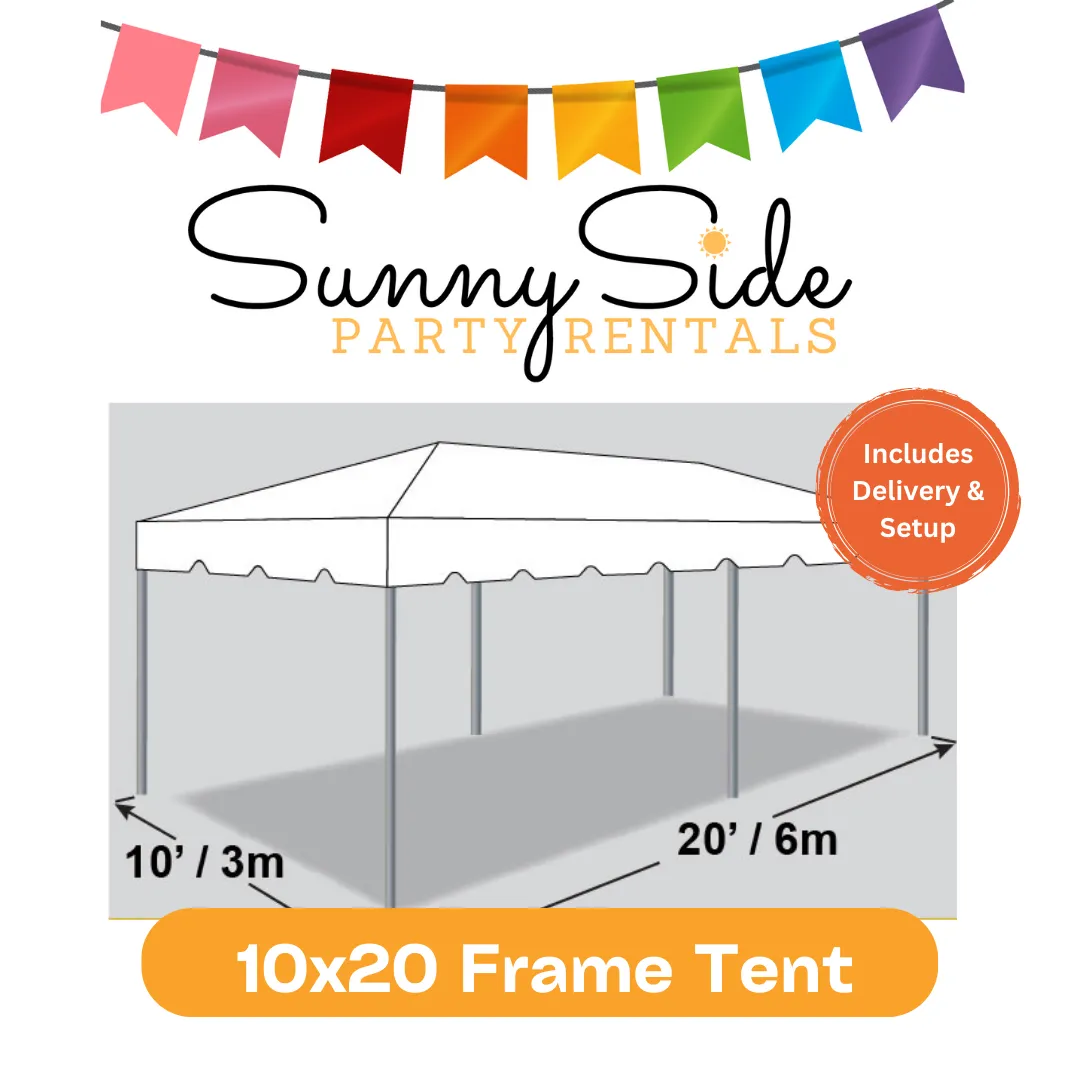 10x20 Frame Tent 