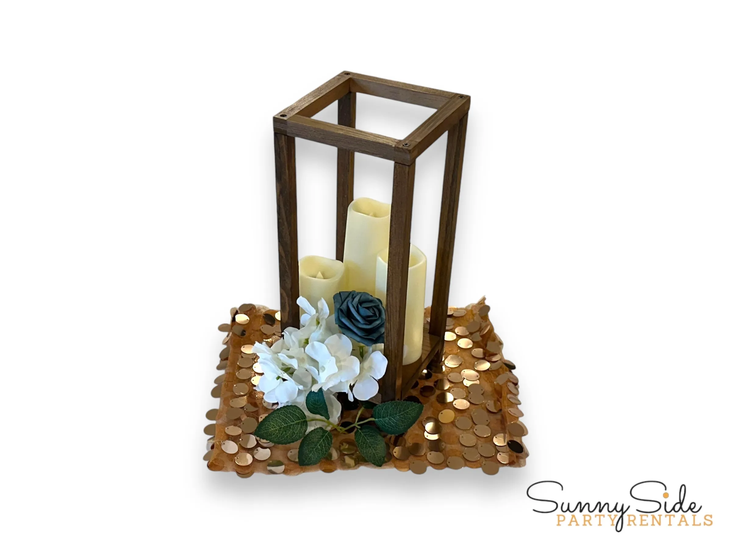 CENTERPIECE SET - Gold Sequins Set #4