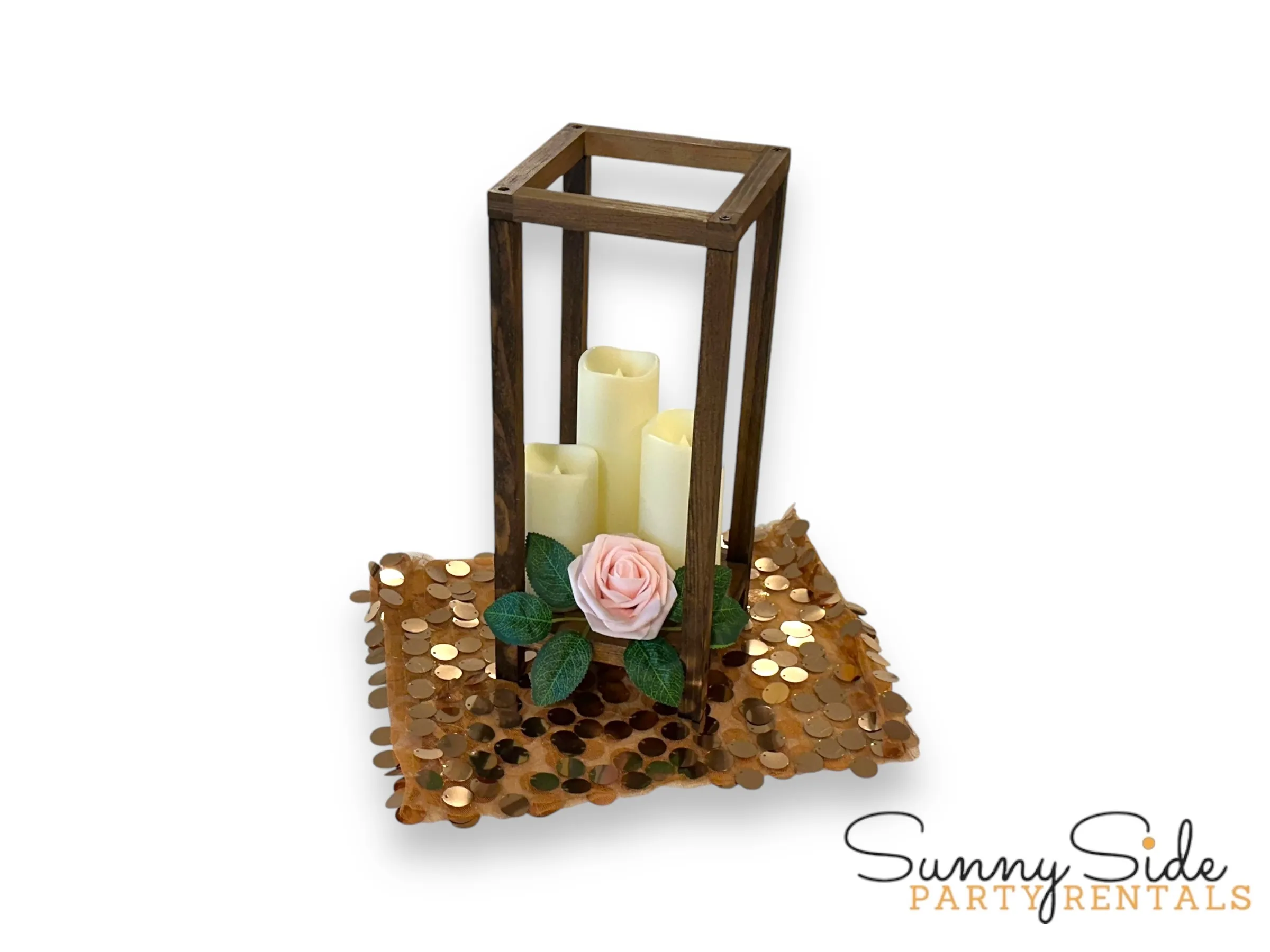 CENTERPIECE SET - Gold Sequins Set #1