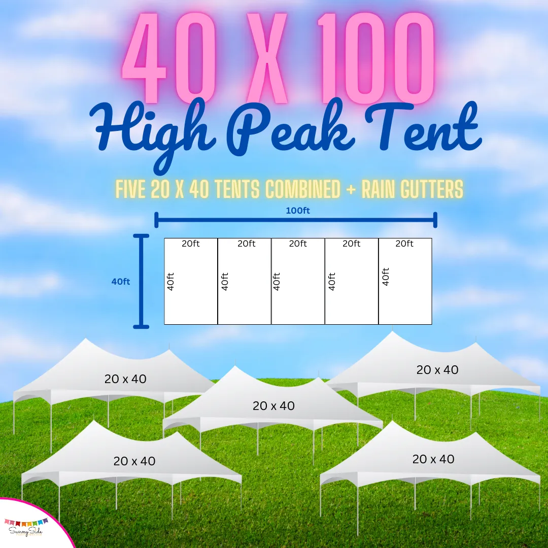 40x100 High Peak Tent 