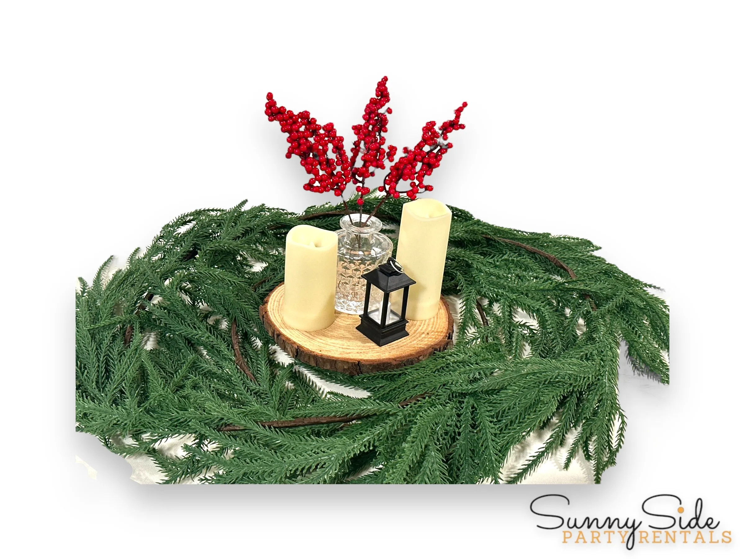 CENTERPIECE SET - Pine Garland Set #6