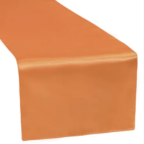 Table Runner (12in x 108in) - BURNT ORANGE 