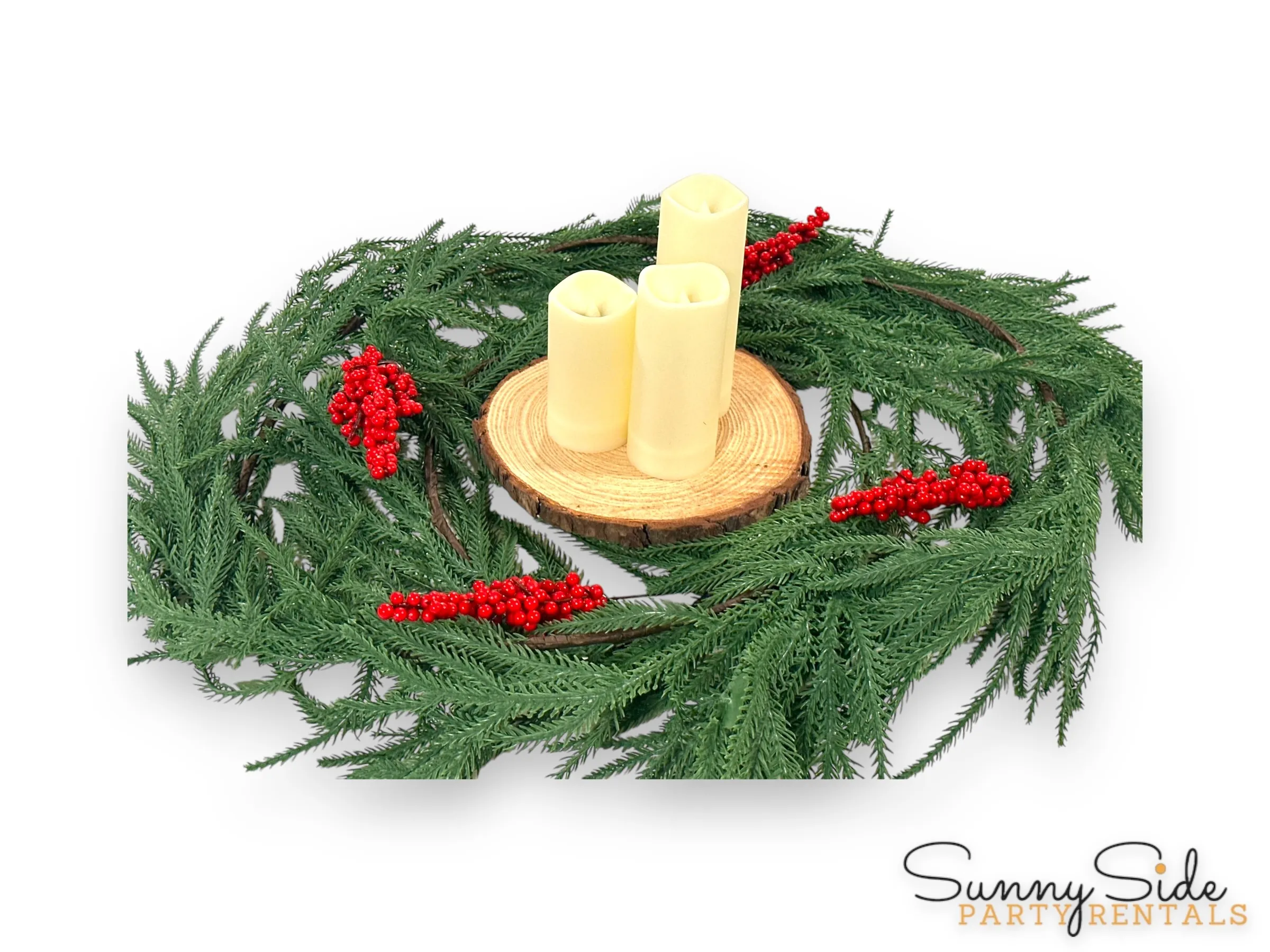 CENTERPIECE SET - Pine Garland Set #7
