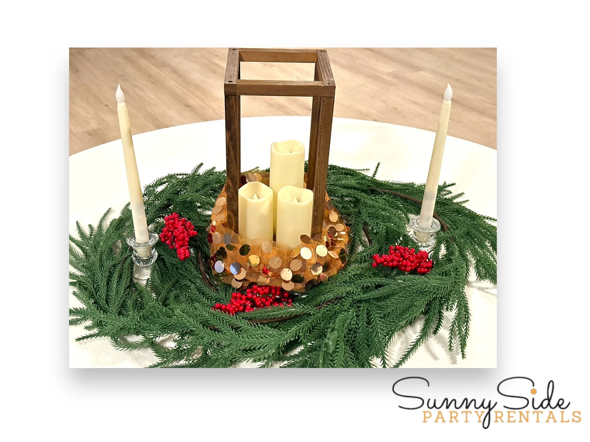 CENTERPIECE SET - Pine Garland Set #10