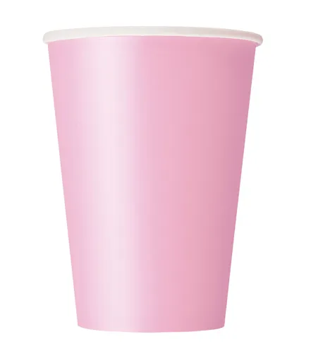 Paper Cups - 16oz Light Pink (10ct) 