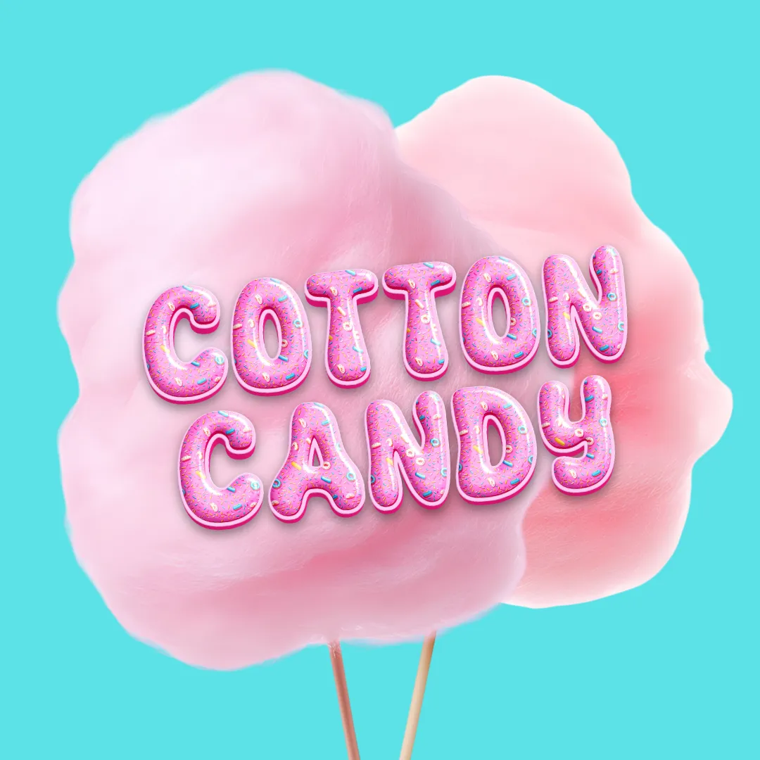 50 Cotton Candy Servings