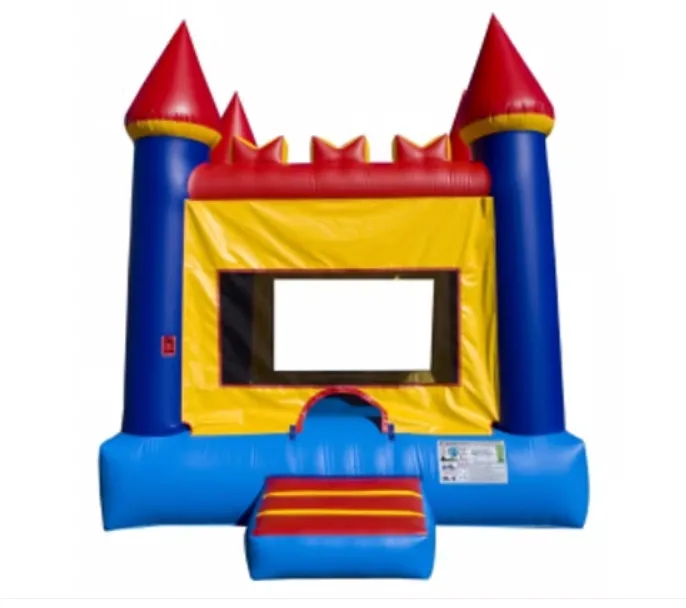 Colorful Castle Bounce House