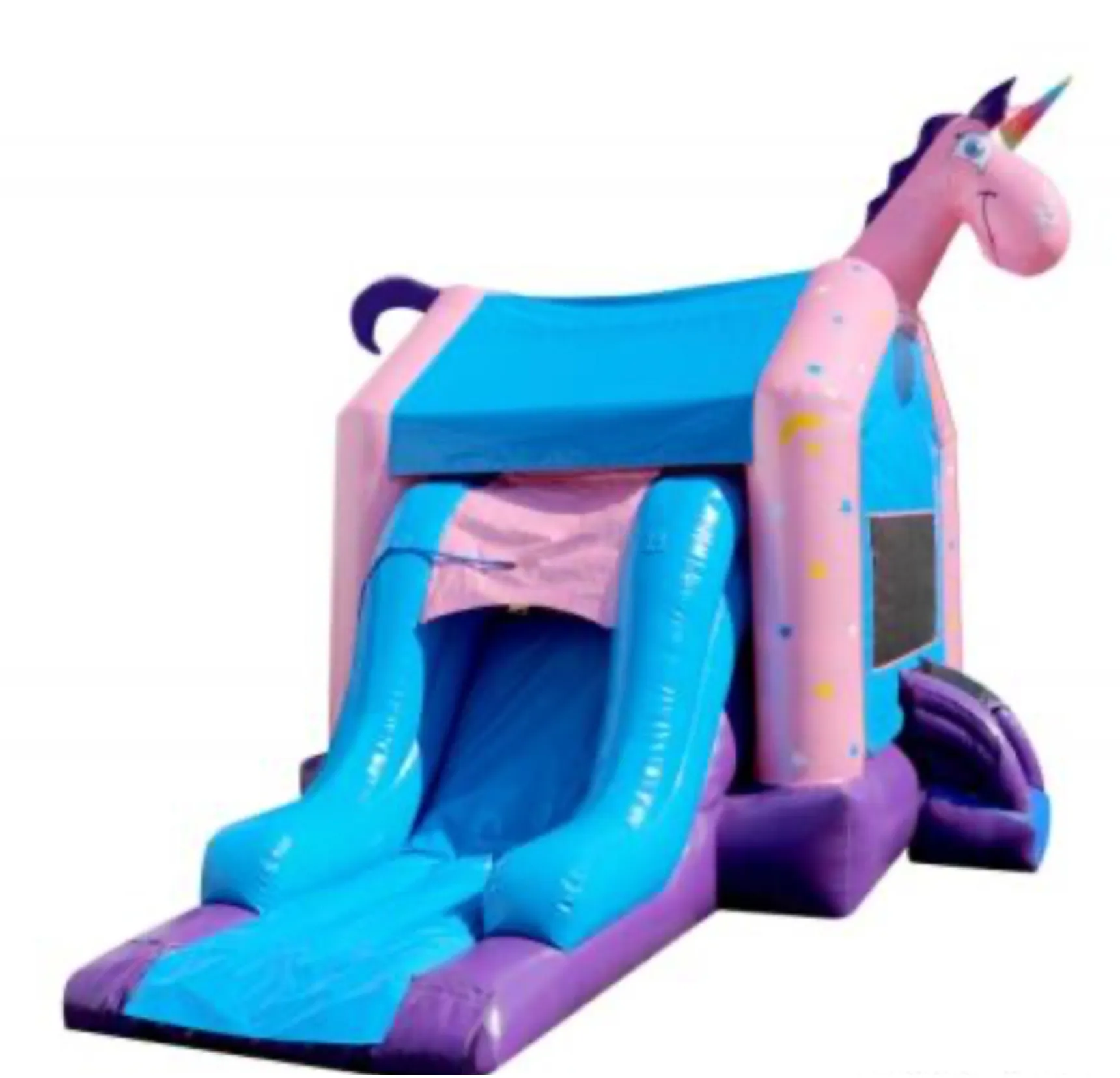 Unicorn Bounce House Combo