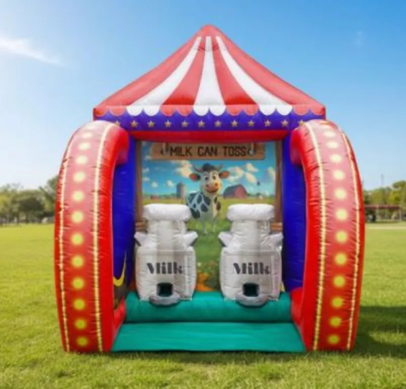 Milk Can Toss Game Rental in Topeka | Carnival Guy