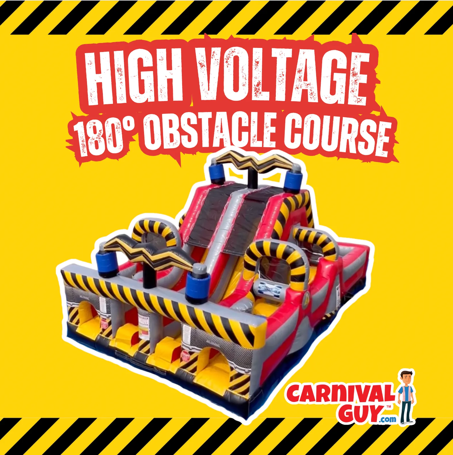 High Voltage Dual 180° Obstacle