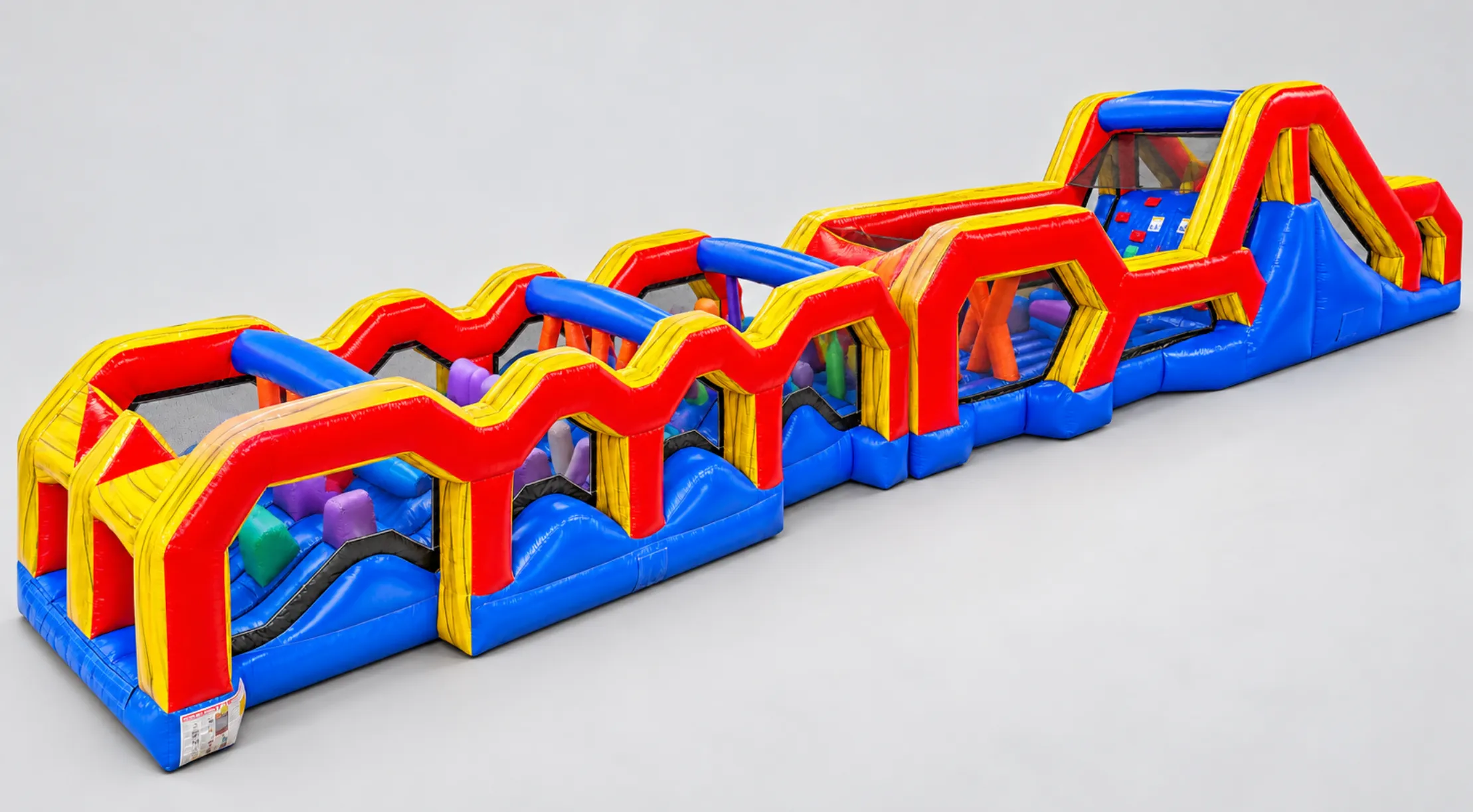 60FT Ninja Obstacle Course Rental 