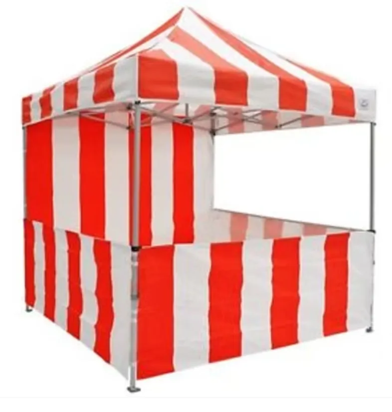 Striped Carnival Tent Rentals