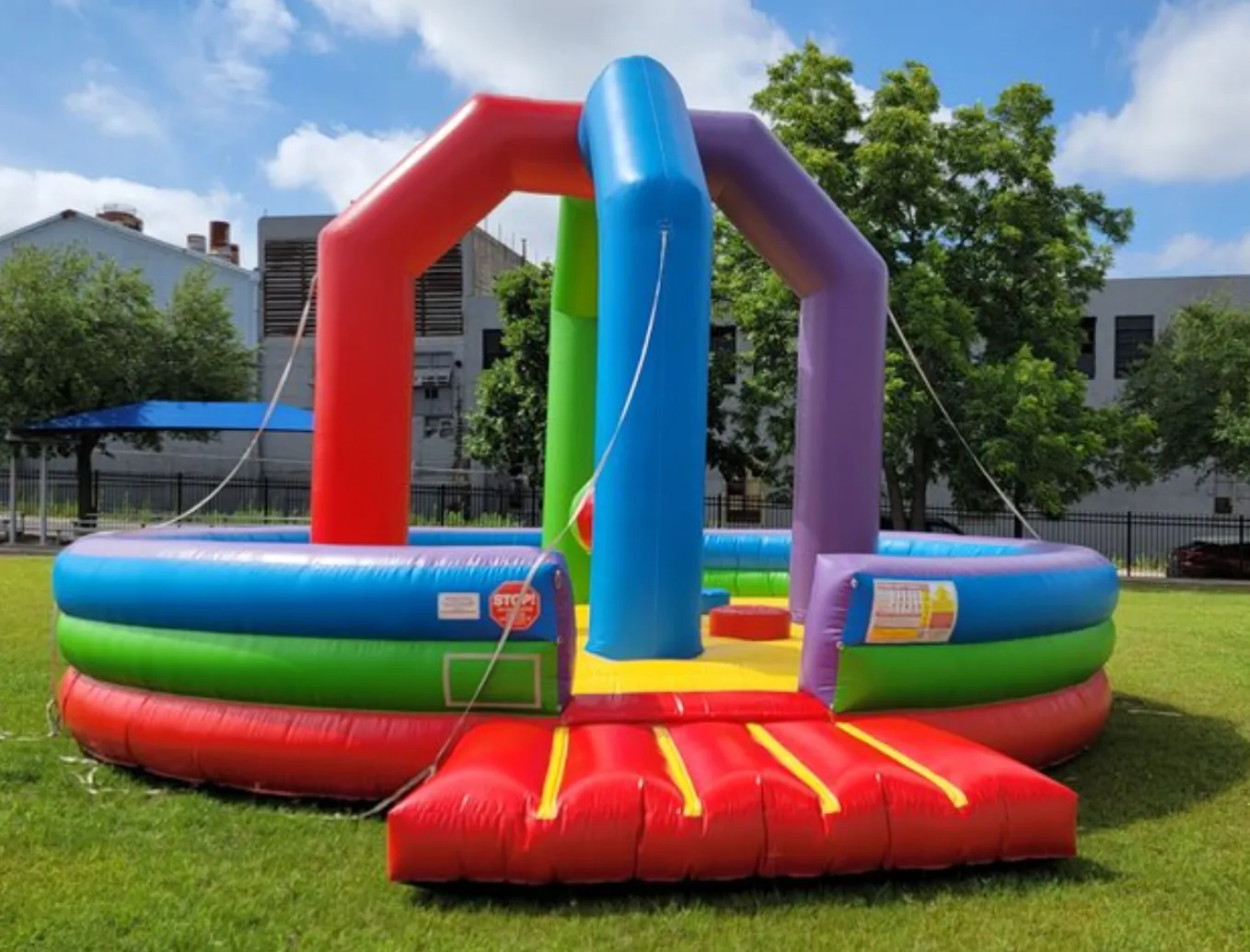 4-Person Wacky Ball Game