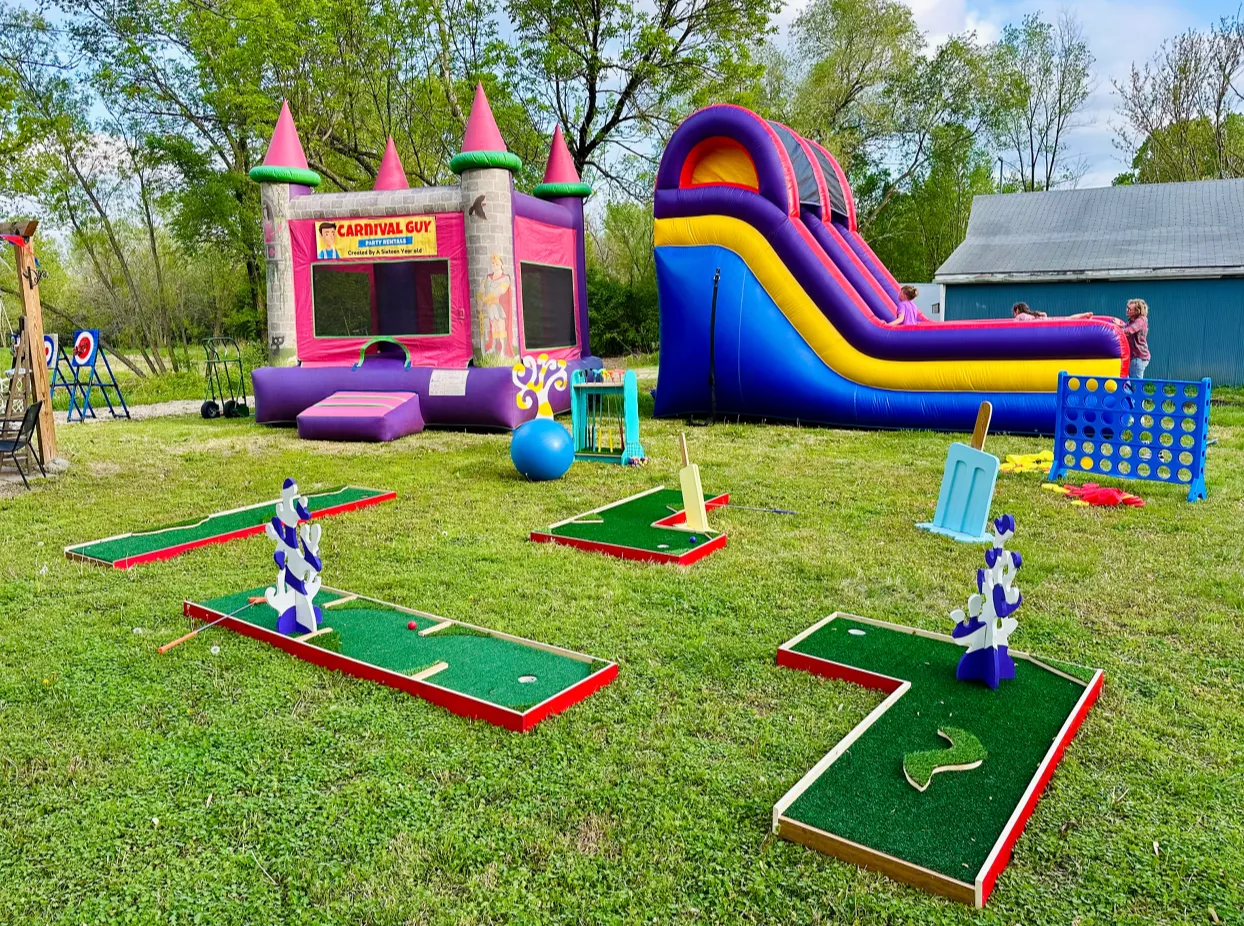 Portable 9-Hole Mini Golf