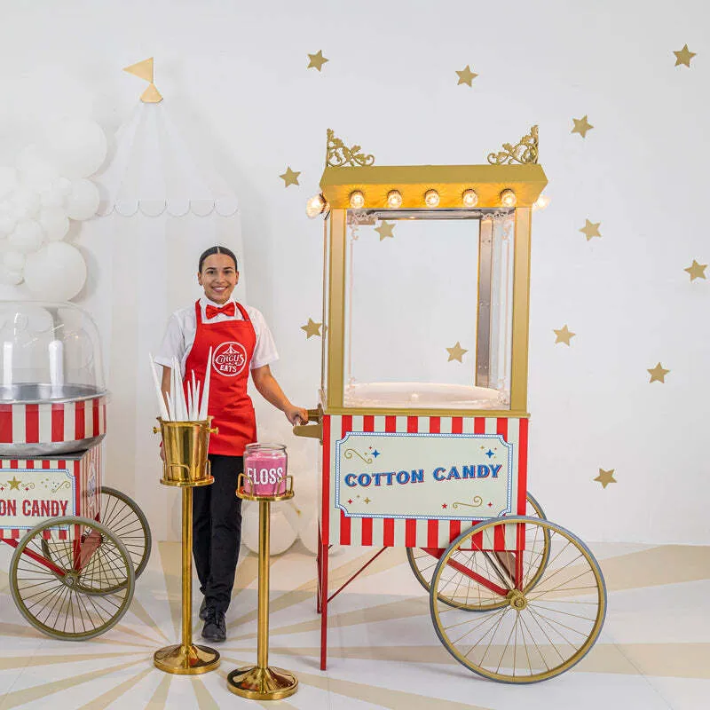 Luxe Cotton Candy Cart | Nostalgic Carnival Treats for Events