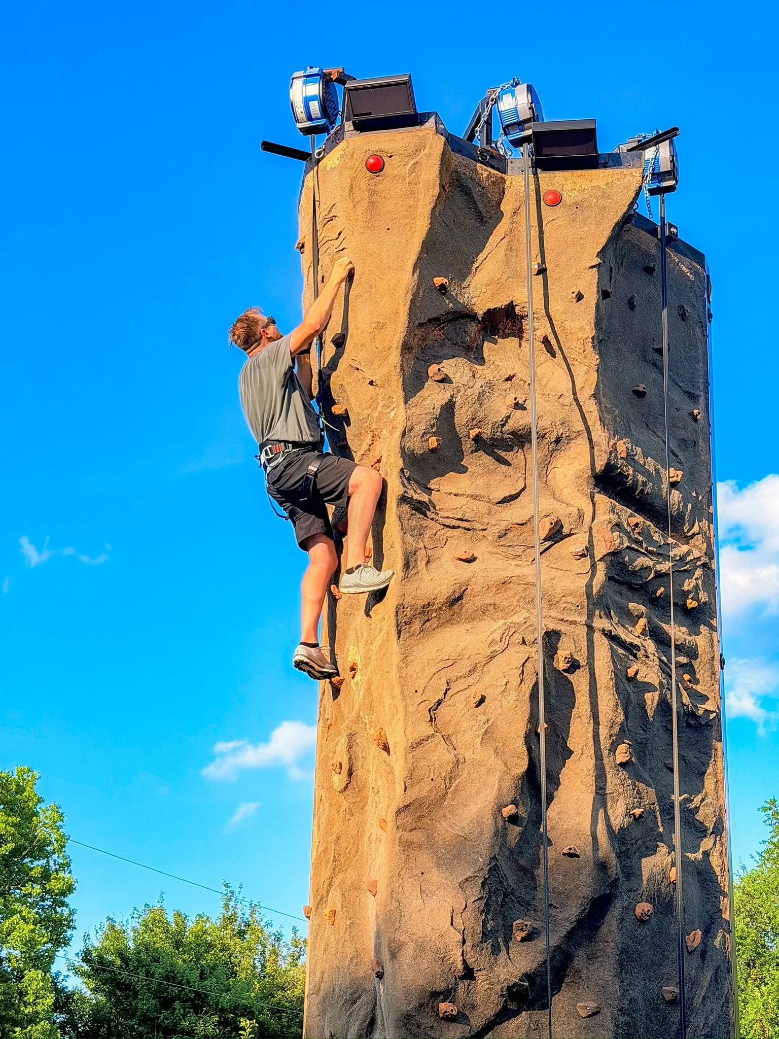 24' Mobile Rock Climbing Wall Rental | Thrilling Event Attraction